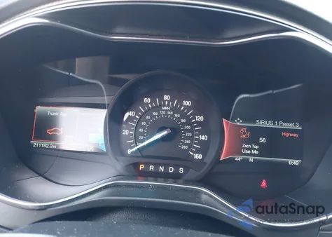 2017 Ford Fusion Se из США, поврежденный, VIN 3FA6P0HD5HR362386